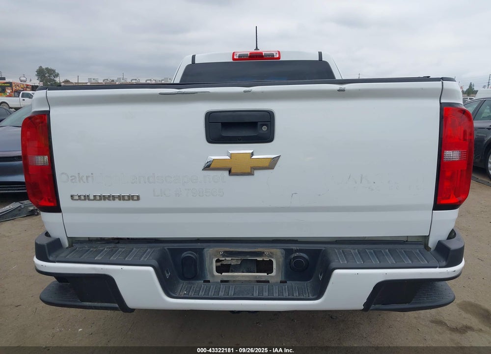 2019 CHEVROLET COLORADO WT VIN: 1GCHSBEAXK1175704