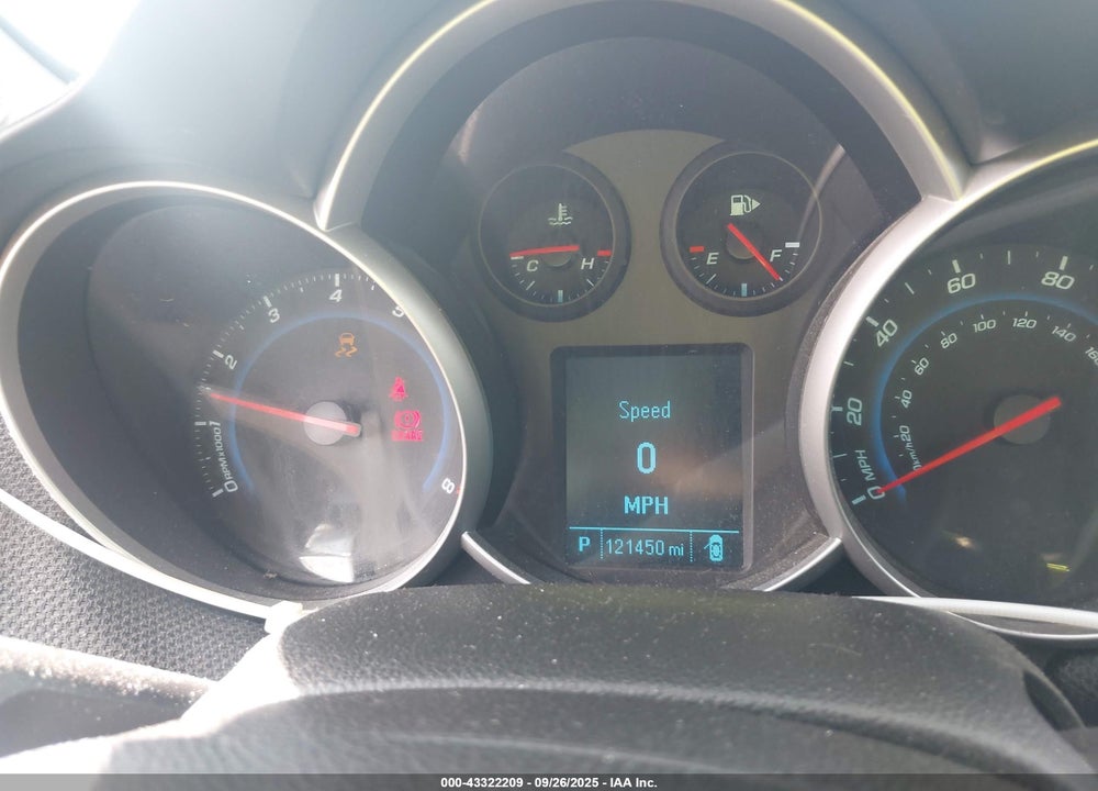 2012 CHEVROLET CRUZE VIN: 1G1PF5SC5C7358328