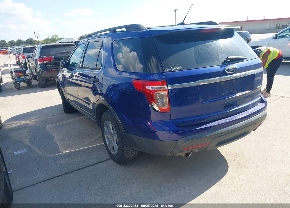 2013 FORD EXPLORER VIN: 1FM5K7B88DGC44550