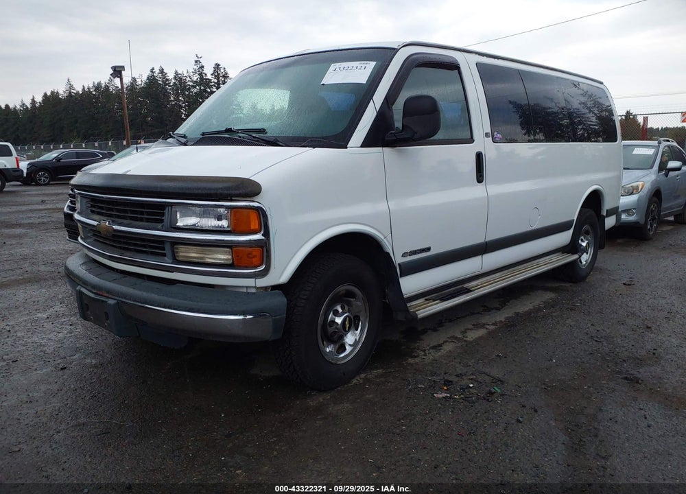 2000 CHEVROLET EXPRESS VIN: 1GAGG25R7Y1190813