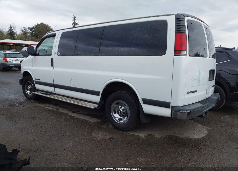 2000 CHEVROLET EXPRESS VIN: 1GAGG25R7Y1190813