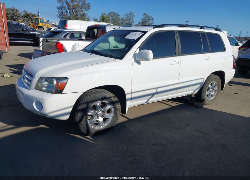 2007 TOYOTA HIGHLANDER VIN: JTEEP21A970210235