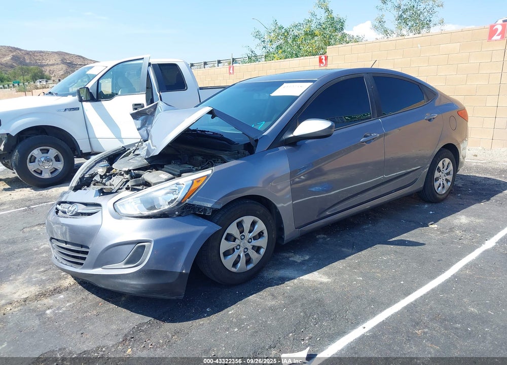 2017 HYUNDAI ACCENT VIN: KMHCT4AE3HU272595