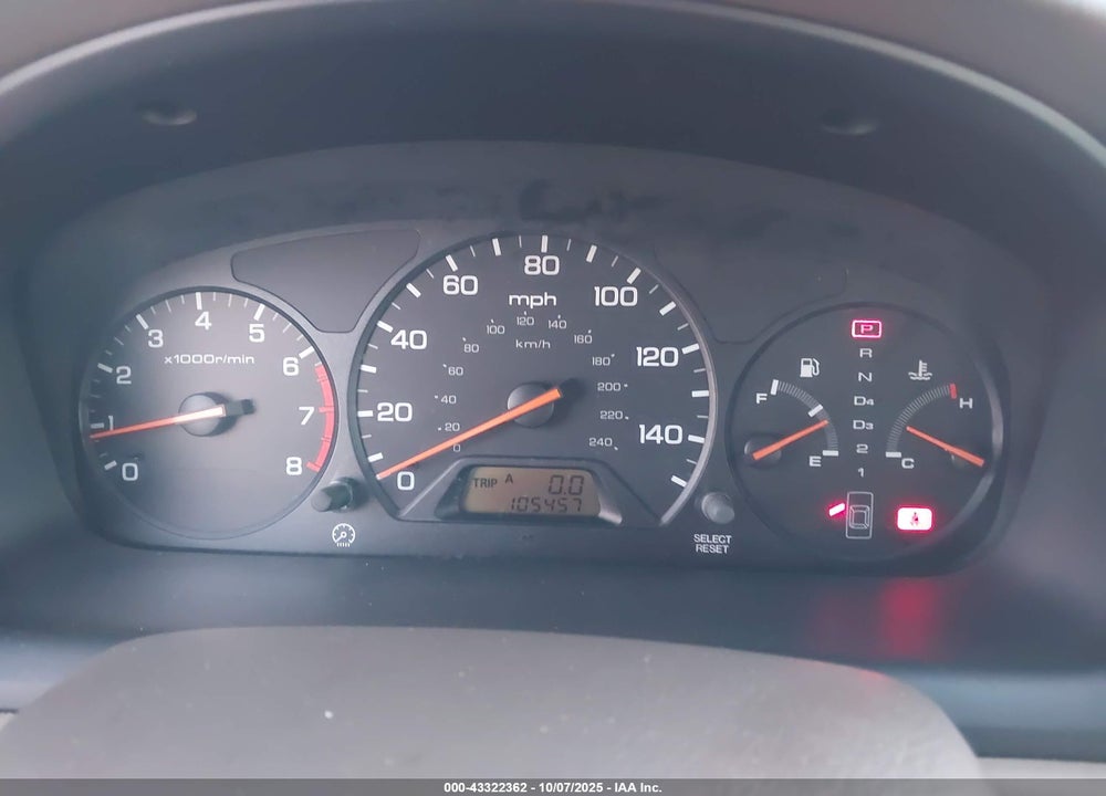1999 HONDA ACCORD LX VIN: JHMCG5647XC025176