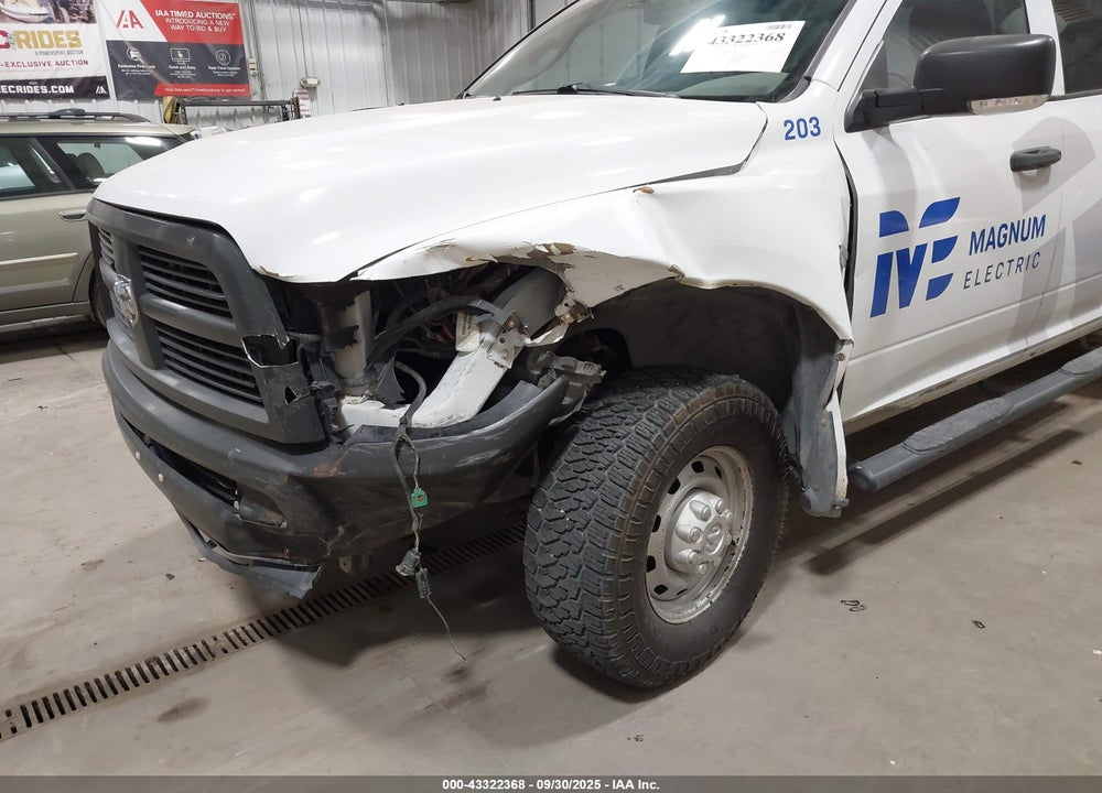 2012 RAM 2500 ST VIN: 3C6TD5CT3CG151359