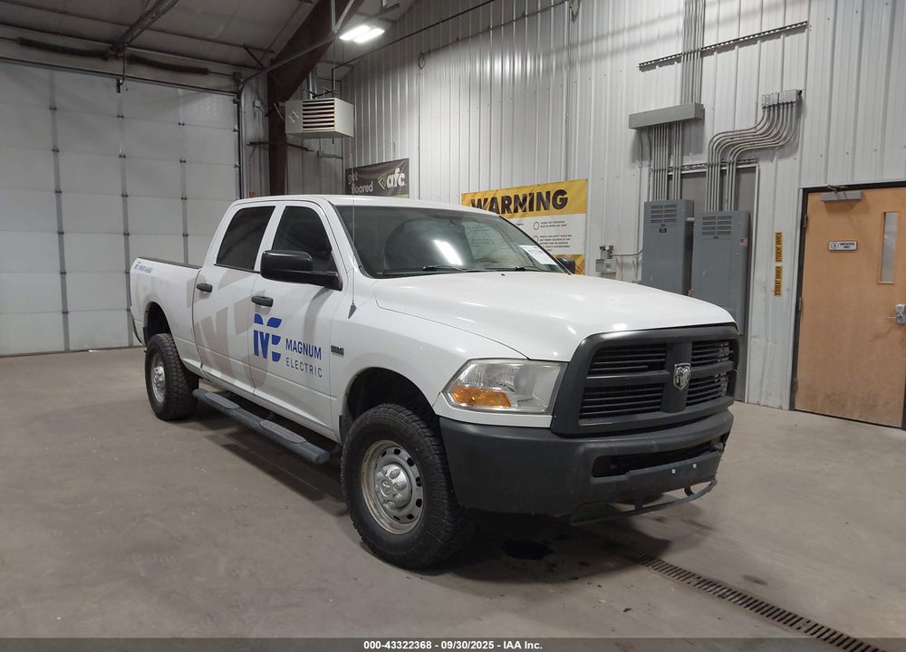 2012 RAM 2500 ST VIN: 3C6TD5CT3CG151359