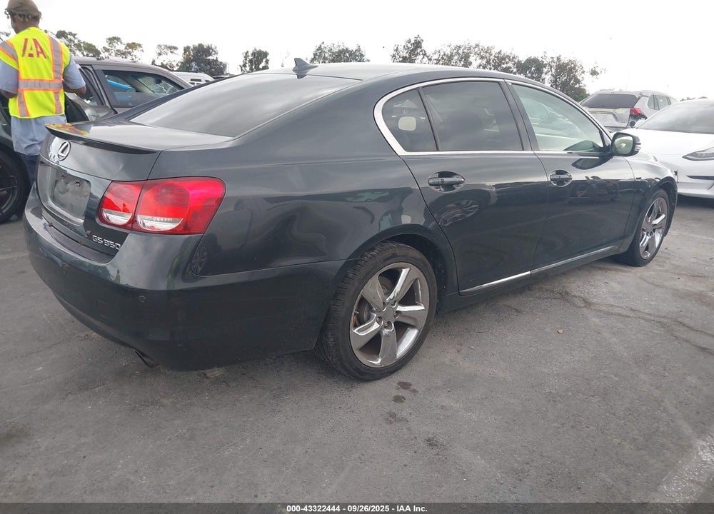 2008 LEXUS GS 350 VIN: JTHBE96S980041213