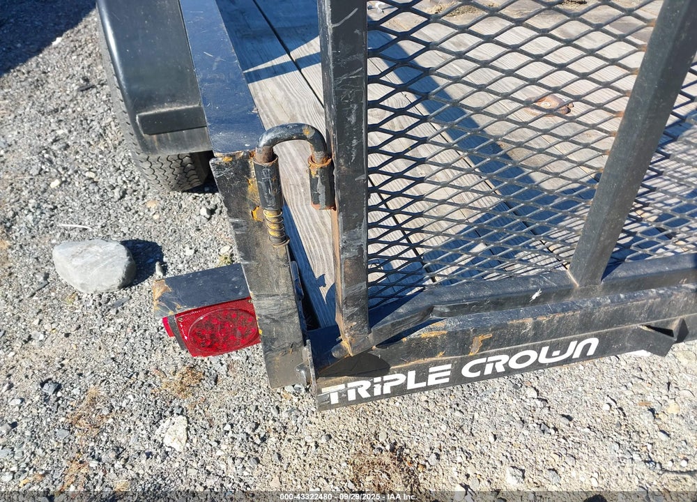 2019 TRIPLE CROWN 6X14 UTILTIY VIN: 1XNBU162XK1095909