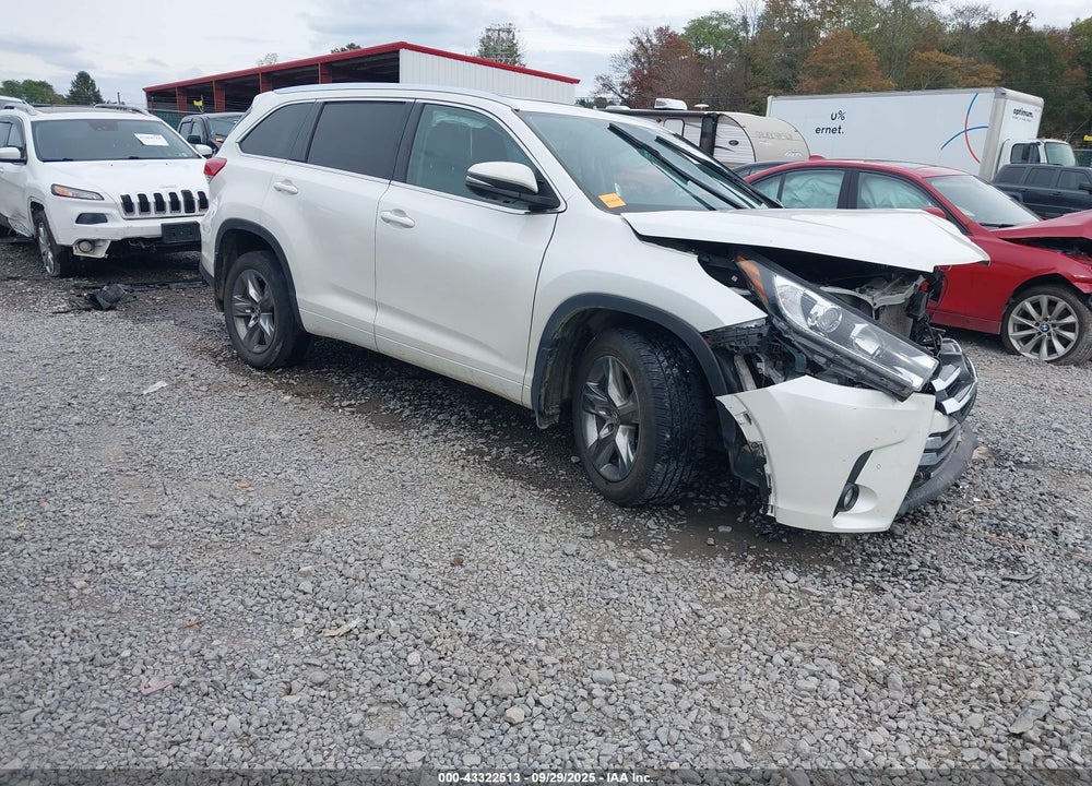 2019 TOYOTA HIGHLANDER LIMITED/PLATINUM VIN: 5TDDZRFH4KS927995