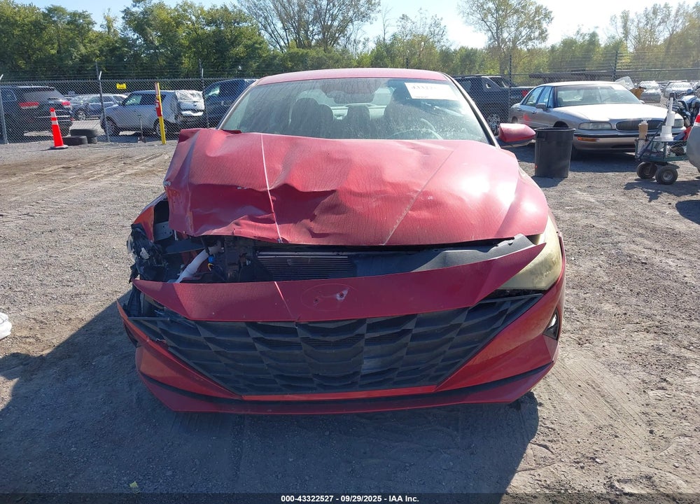 2022 HYUNDAI ELANTRA SEL VIN: 5NPLM4AG3NH076259