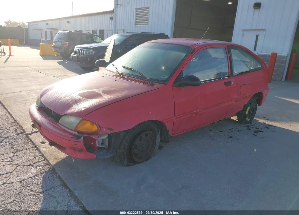 1996 FORD ASPIRE VIN: KNJLT05H1T6175083