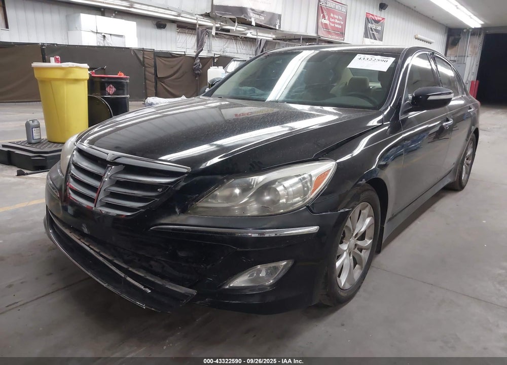 2012 HYUNDAI GENESIS VIN: KMHGC4DD9CU185426