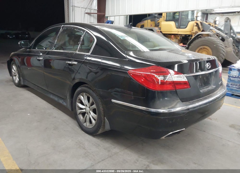 2012 HYUNDAI GENESIS VIN: KMHGC4DD9CU185426