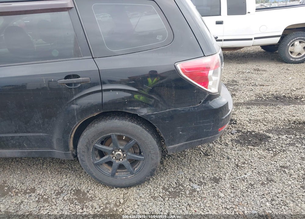 2009 SUBARU FORESTER 2.5X VIN: JF2SH61659H701687