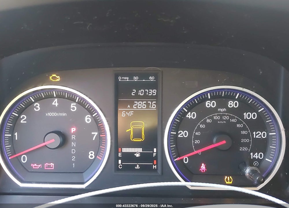 2009 HONDA CR-V VIN: 5J6RE48549L029183