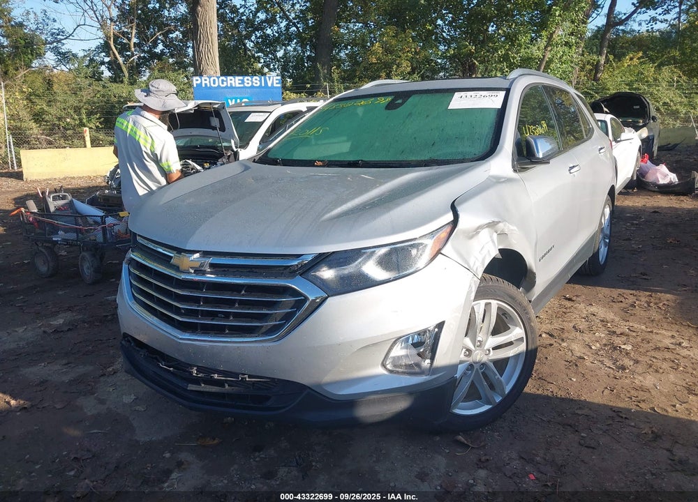 2018 CHEVROLET EQUINOX PREMIER VIN: 3GNAXMEV4JL107270