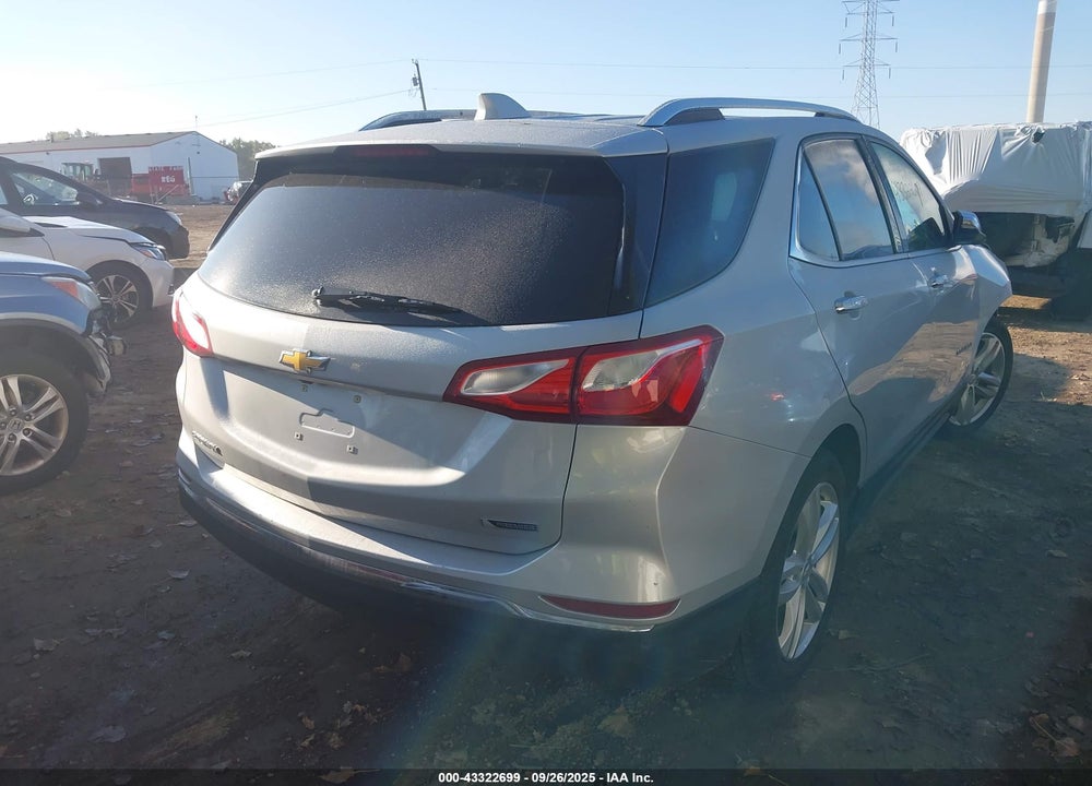 2018 CHEVROLET EQUINOX PREMIER VIN: 3GNAXMEV4JL107270