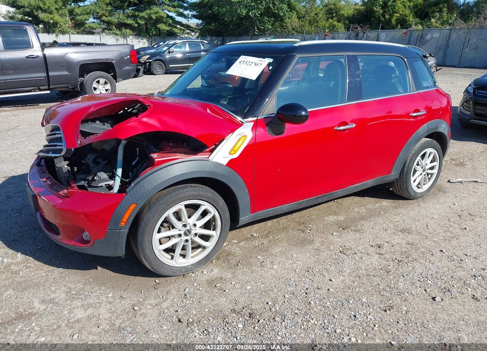 2016 MINI COUNTRYMAN VIN: WMWZB3C50GWR47750
