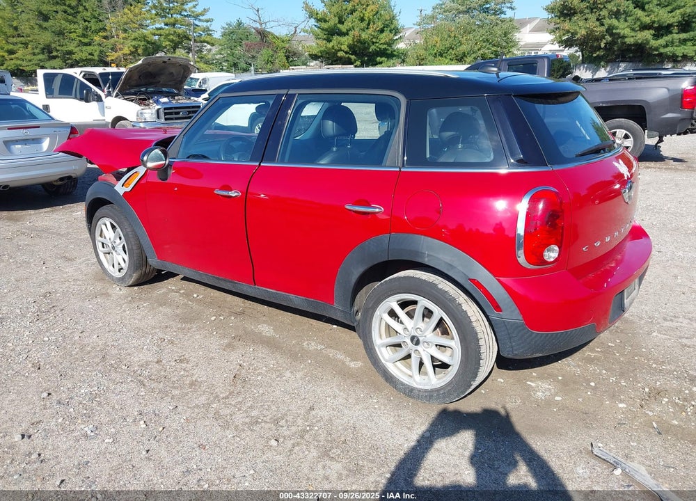 2016 MINI COUNTRYMAN VIN: WMWZB3C50GWR47750