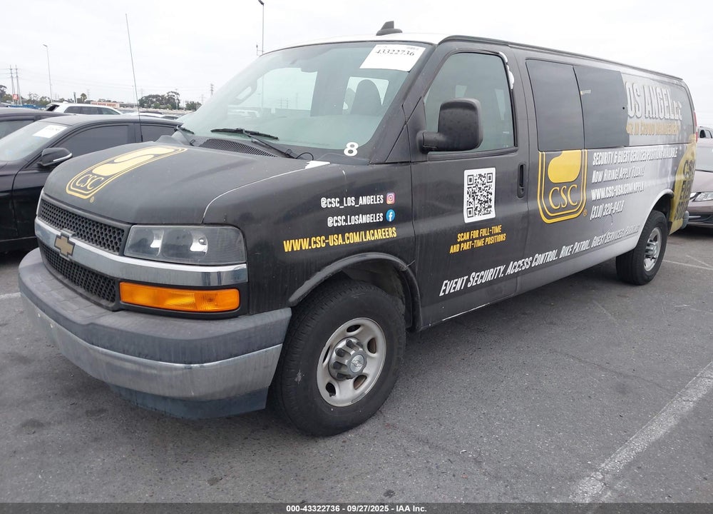 2017 CHEVROLET EXPRESS 3500 VIN: 1GAZGPFG6H1149107