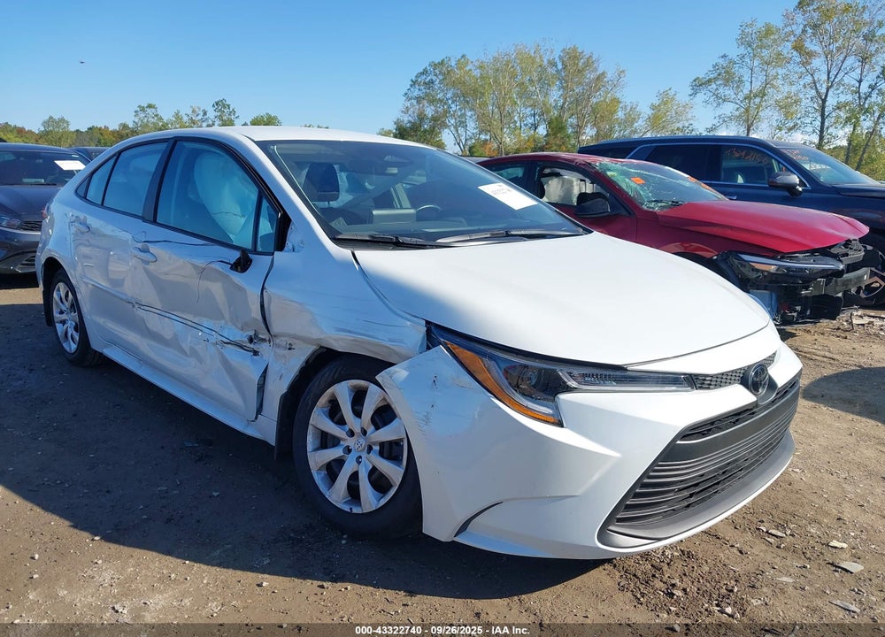 2025 TOYOTA COROLLA LE VIN: 5YFB4MDE5SP337296