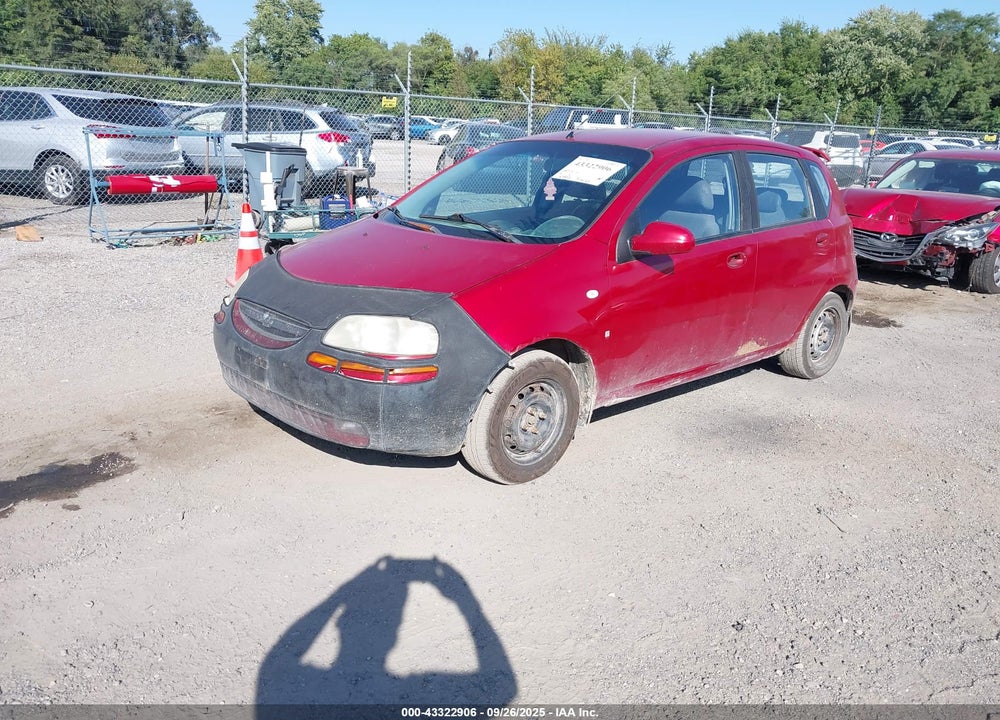 2007 CHEVROLET AVEO5 VIN: KL1TD66637B732676