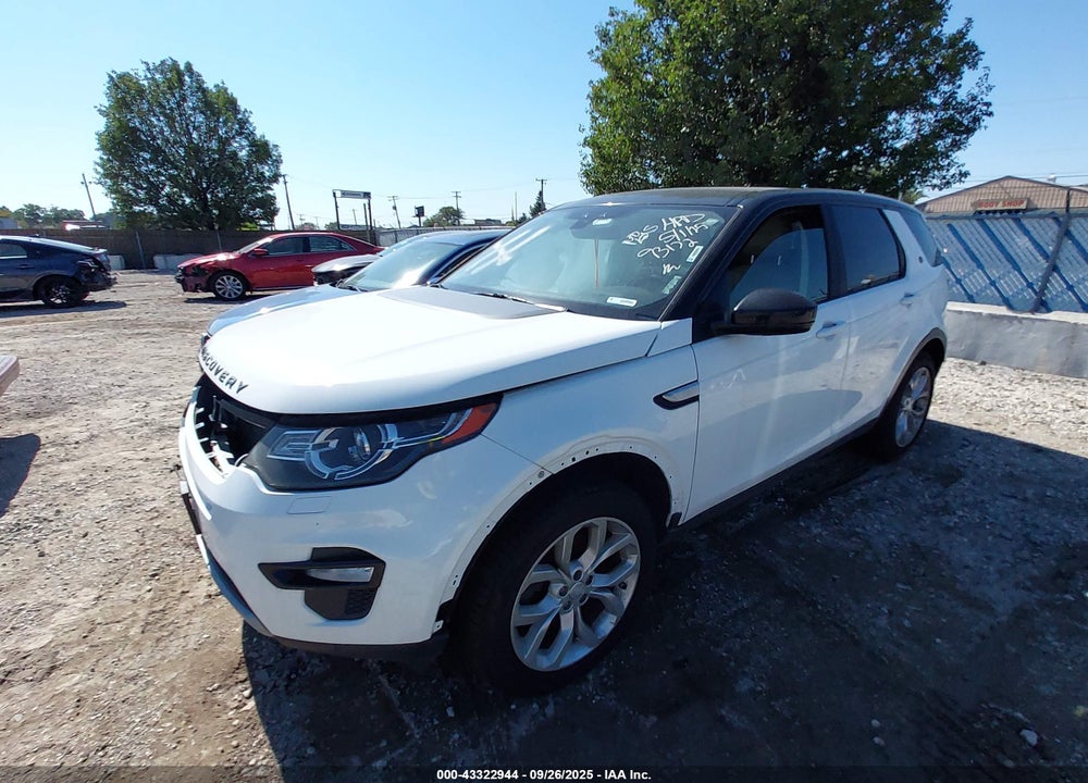 2016 LAND ROVER DISCOVERY SPORT VIN: SALCR2BG7GH564404