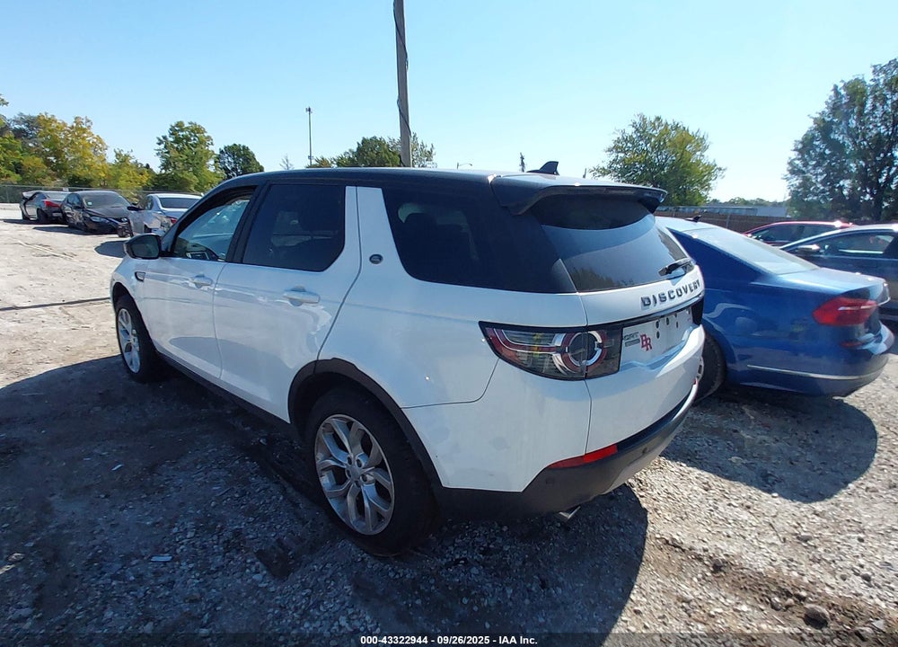 2016 LAND ROVER DISCOVERY SPORT VIN: SALCR2BG7GH564404