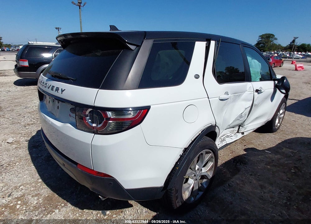 2016 LAND ROVER DISCOVERY SPORT VIN: SALCR2BG7GH564404