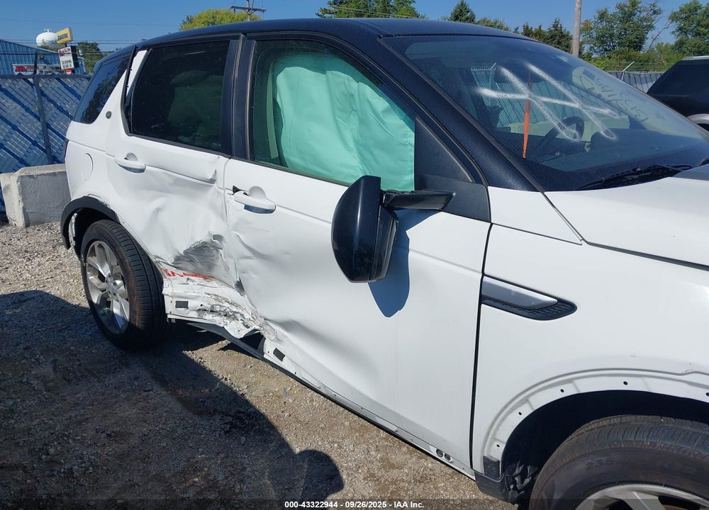 2016 LAND ROVER DISCOVERY SPORT VIN: SALCR2BG7GH564404