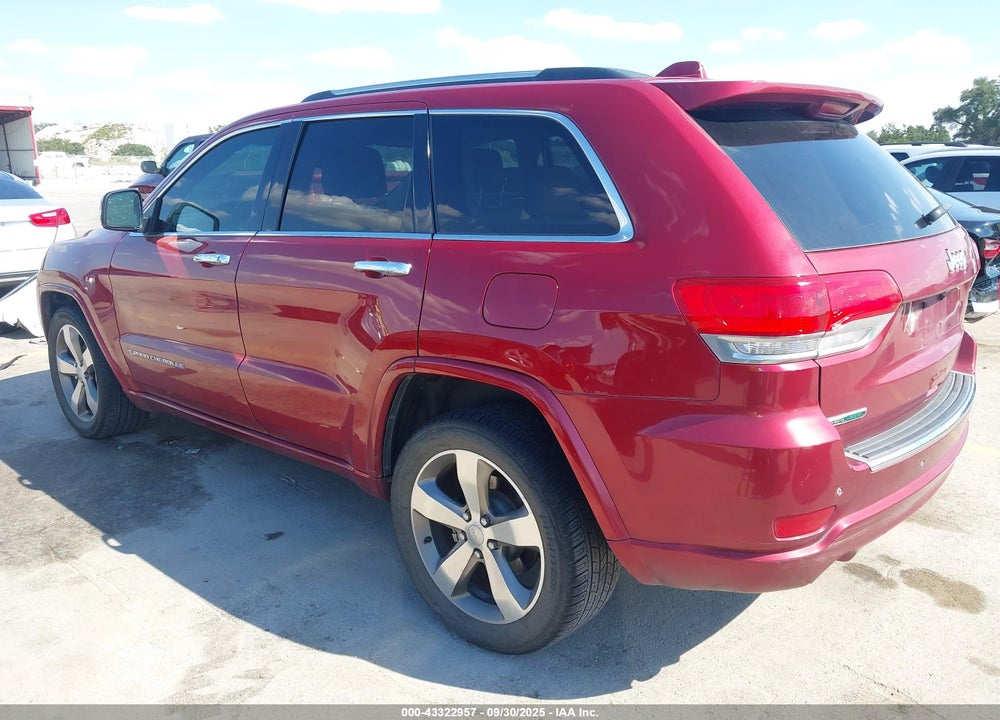 2014 JEEP GRAND CHEROKEE OVERLAND VIN: 1C4RJECM0EC336446