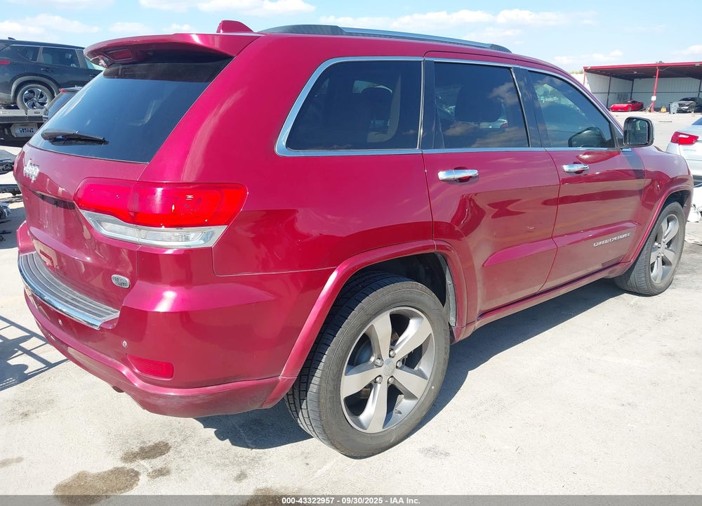2014 JEEP GRAND CHEROKEE OVERLAND VIN: 1C4RJECM0EC336446