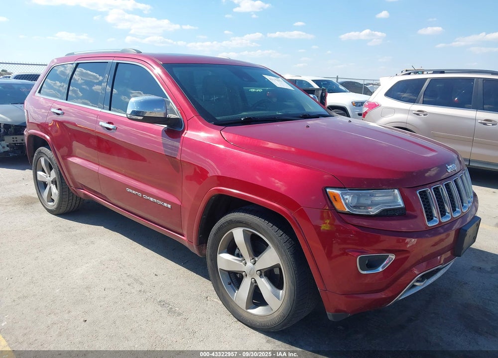 2014 JEEP GRAND CHEROKEE OVERLAND VIN: 1C4RJECM0EC336446