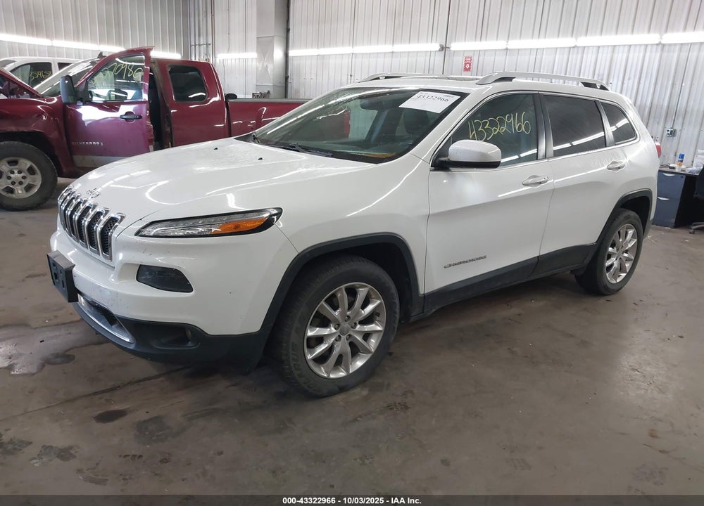 2016 JEEP CHEROKEE VIN: 1C4PJMDB5GW119779