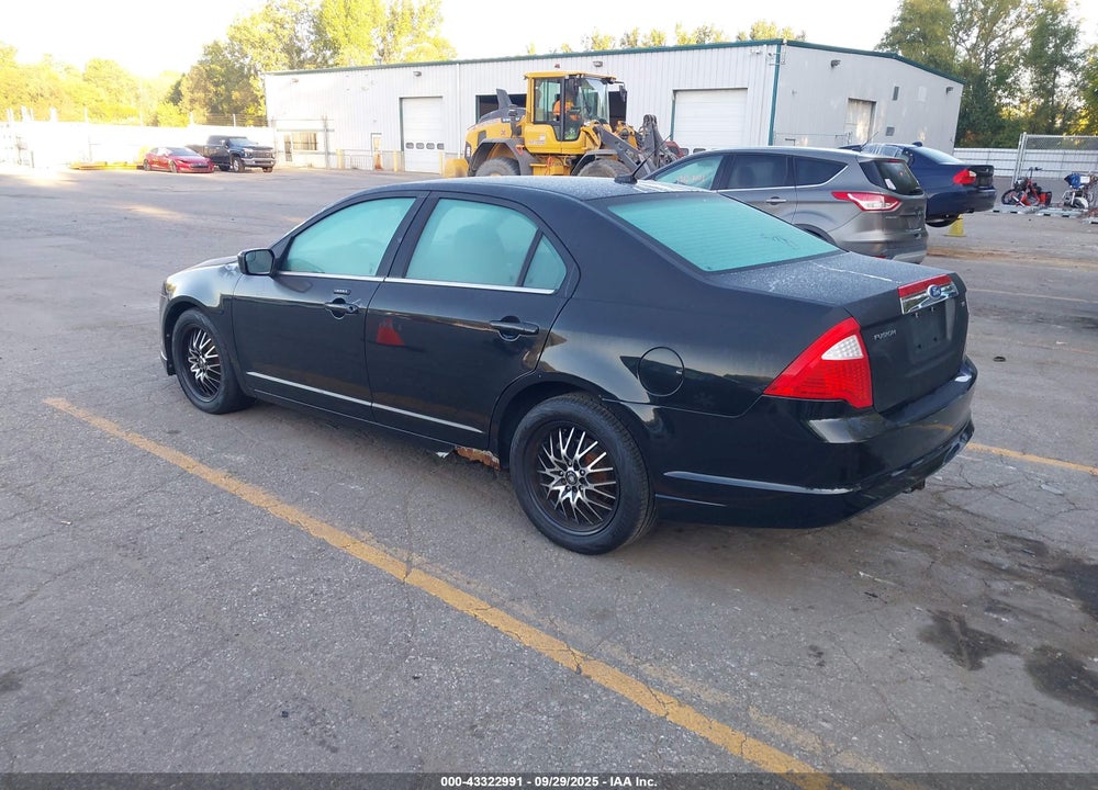 2011 FORD FUSION SEL VIN: 3FAHP0JA0BR275740