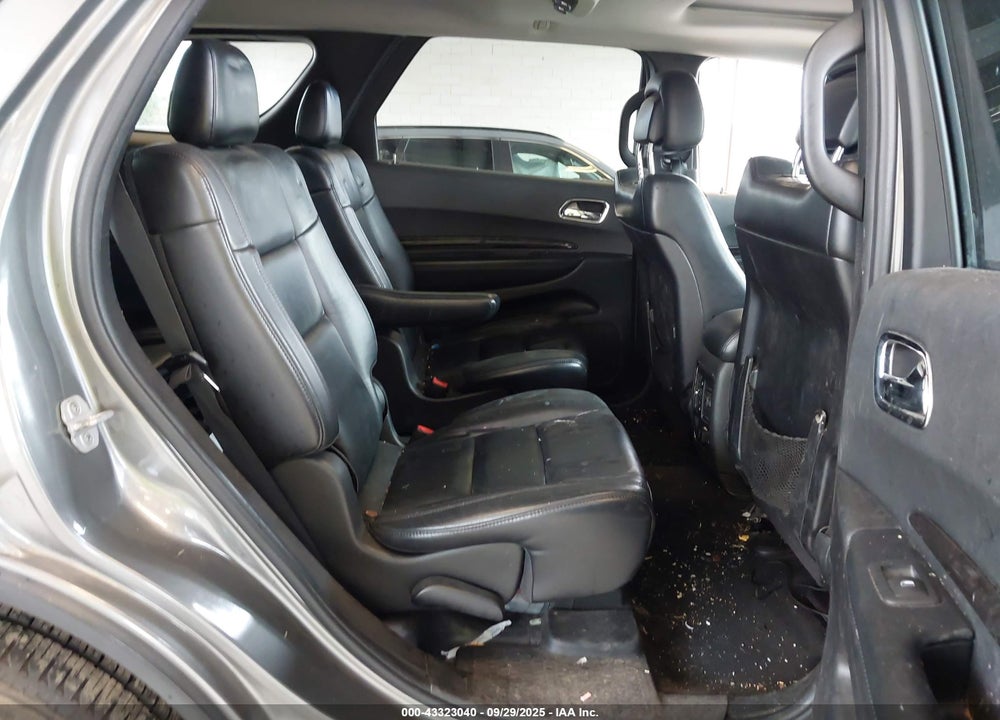 2012 DODGE DURANGO VIN: 1C4RDJDG5CC308860