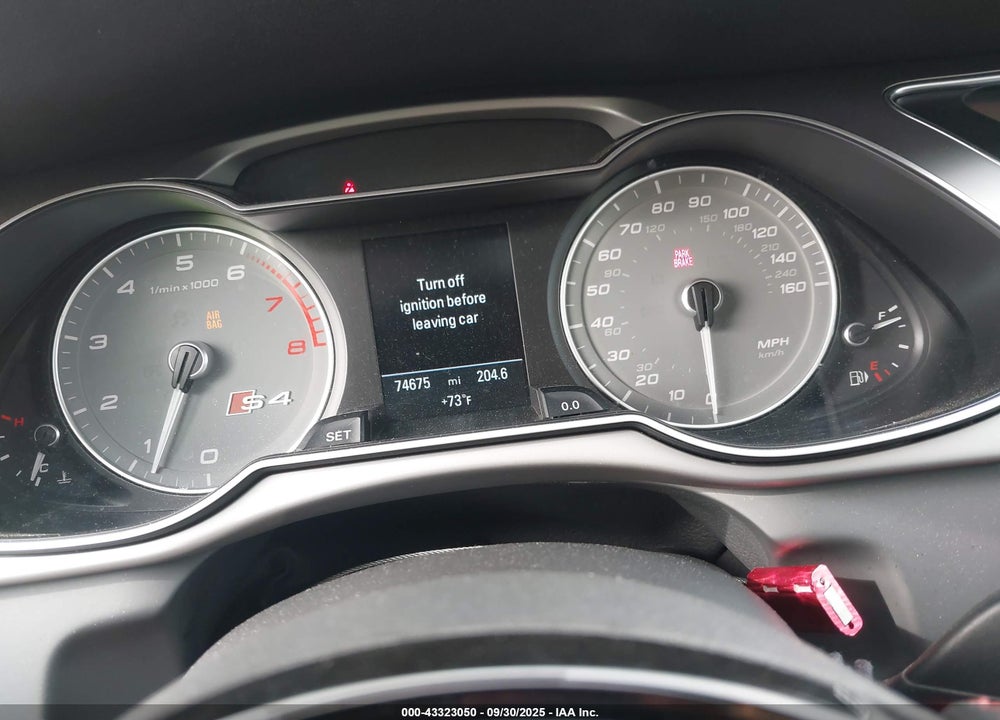2015 AUDI S4 3.0T PREMIUM PLUS VIN: WAUDGAFLXFA046729