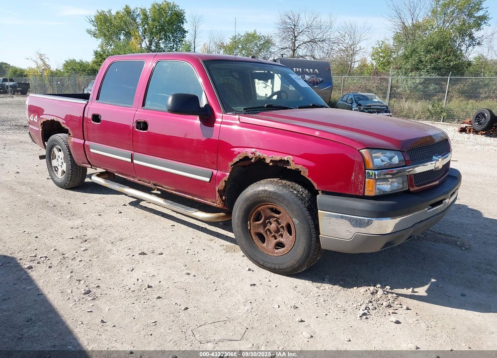 2004 CHEVROLET SILVERADO 1500 LS VIN: 2GCEK13T741431568