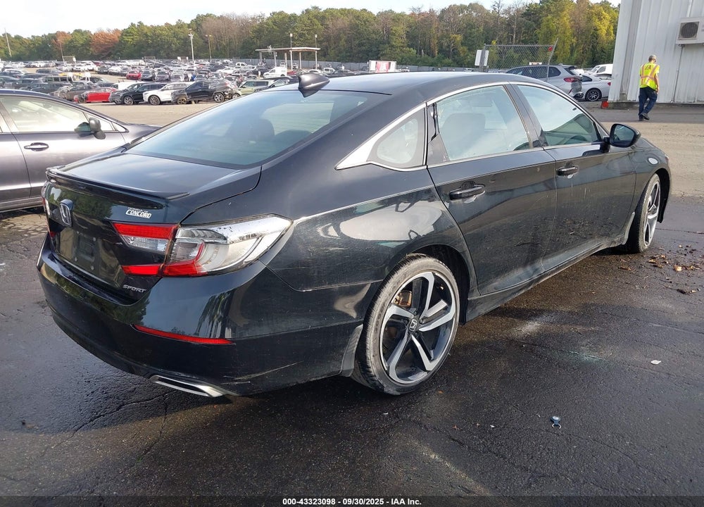 2019 HONDA ACCORD VIN: 1HGCV1F37KA142219
