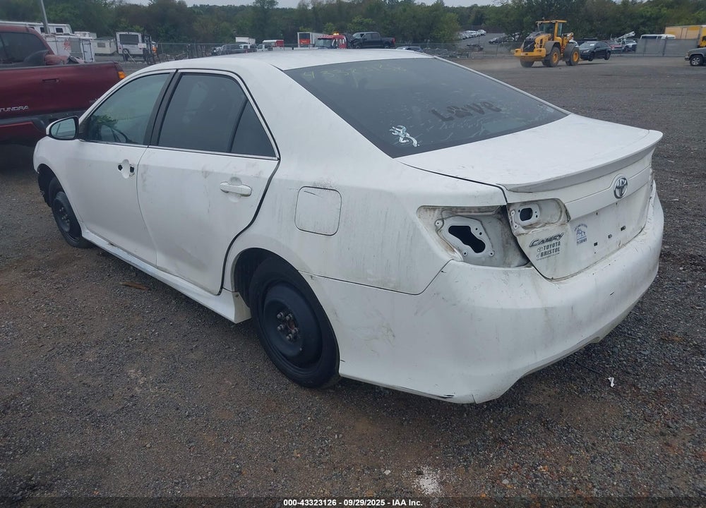 2012 TOYOTA CAMRY VIN: 4T1BF1FK3CU598146