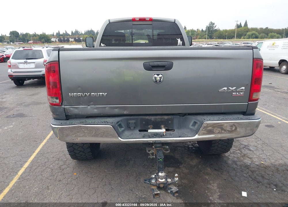 2005 DODGE RAM 2500 SLT/LARAMIE VIN: 1D7KS28D15J641610