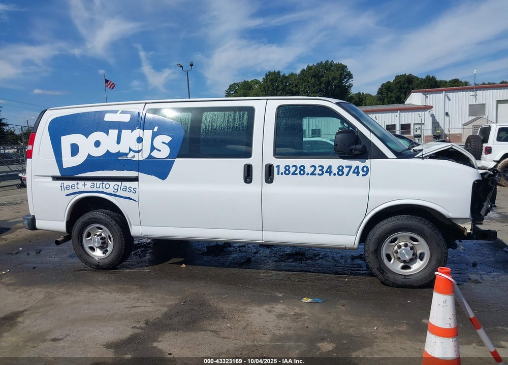 2018 CHEVROLET EXPRESS 2500 WORK VAN VIN: 1GCWGAFG9J1907387