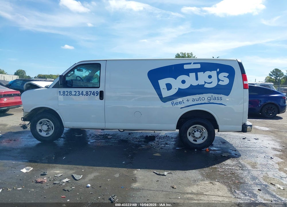 2018 CHEVROLET EXPRESS 2500 WORK VAN VIN: 1GCWGAFG9J1907387