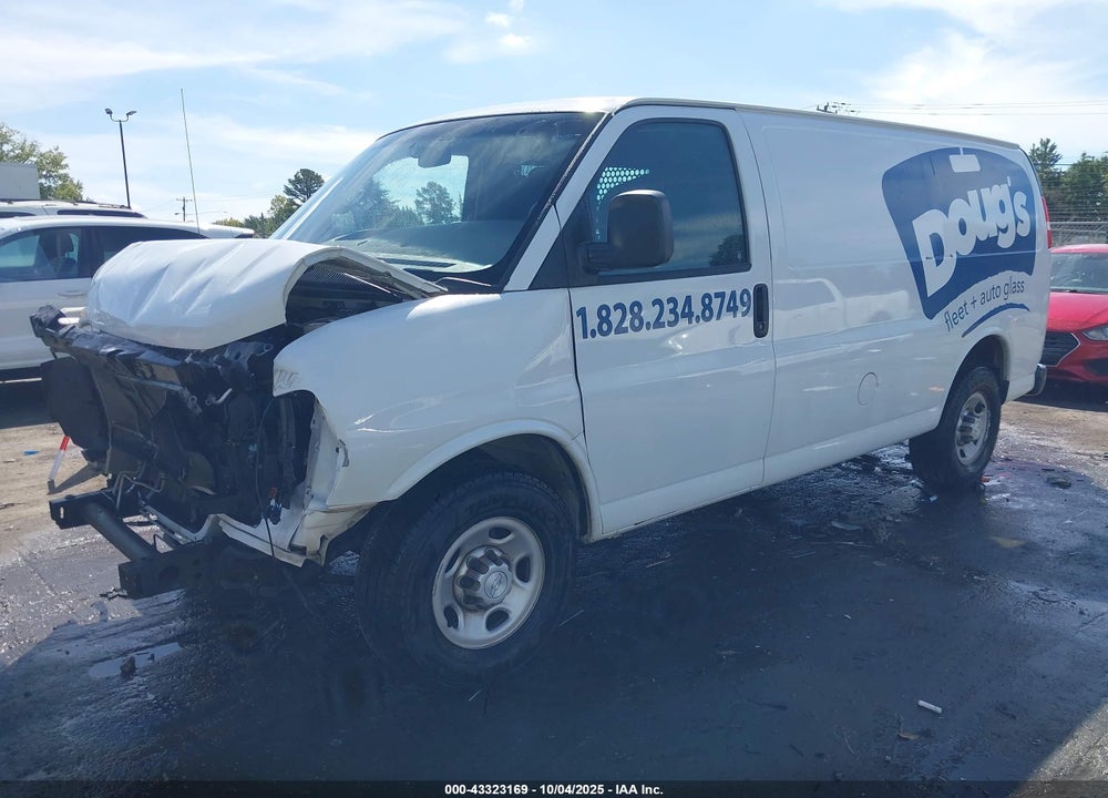 2018 CHEVROLET EXPRESS 2500 WORK VAN VIN: 1GCWGAFG9J1907387