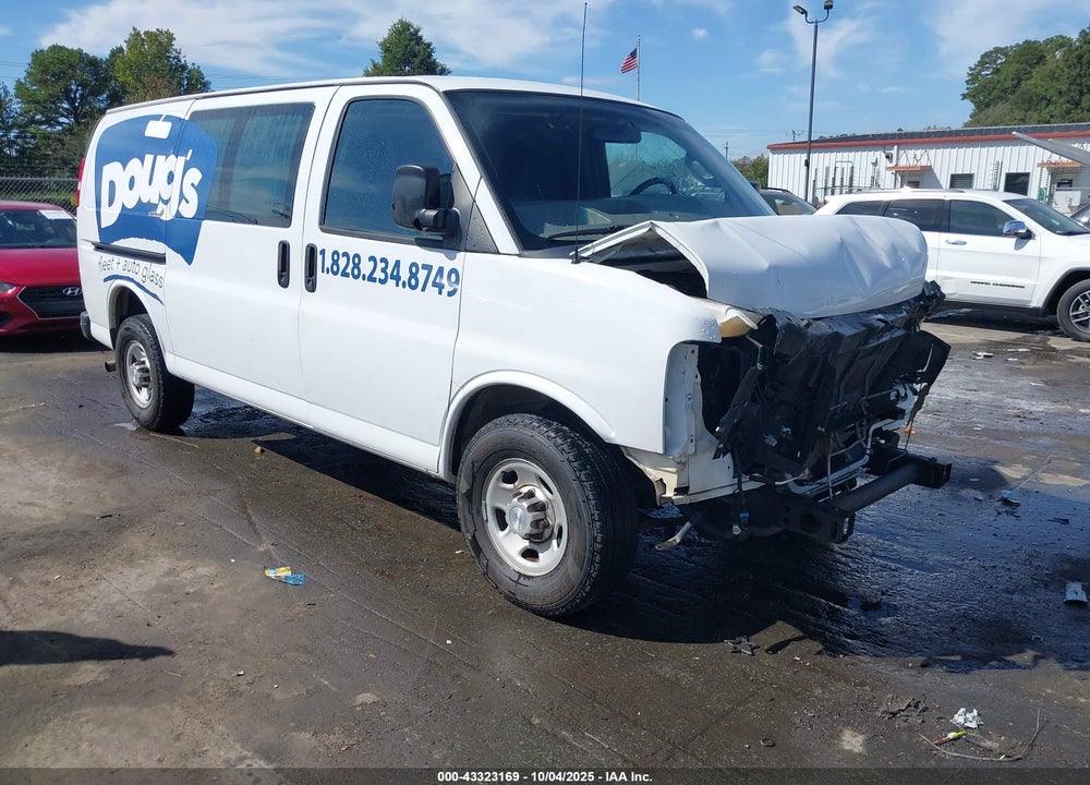 2018 CHEVROLET EXPRESS 2500 WORK VAN VIN: 1GCWGAFG9J1907387
