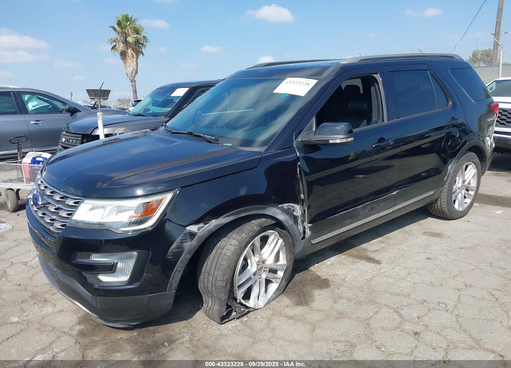 2016 FORD EXPLORER VIN: 1FM5K7D80GGD25639