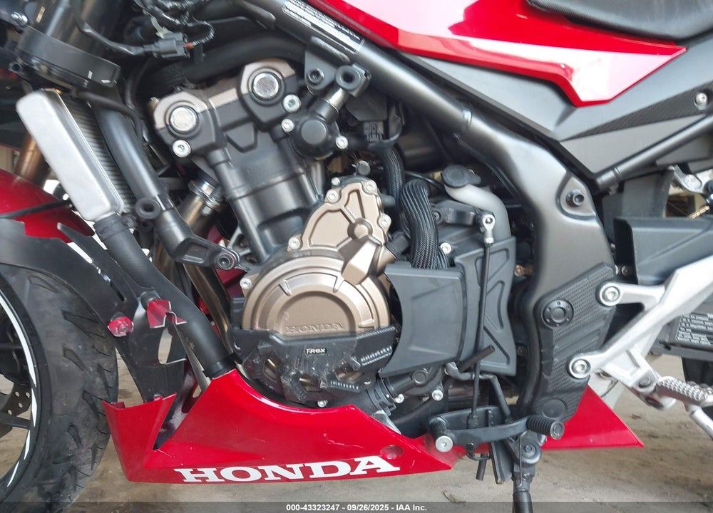 2022 HONDA CBR500 RA VIN: MLHPC625XN5300900