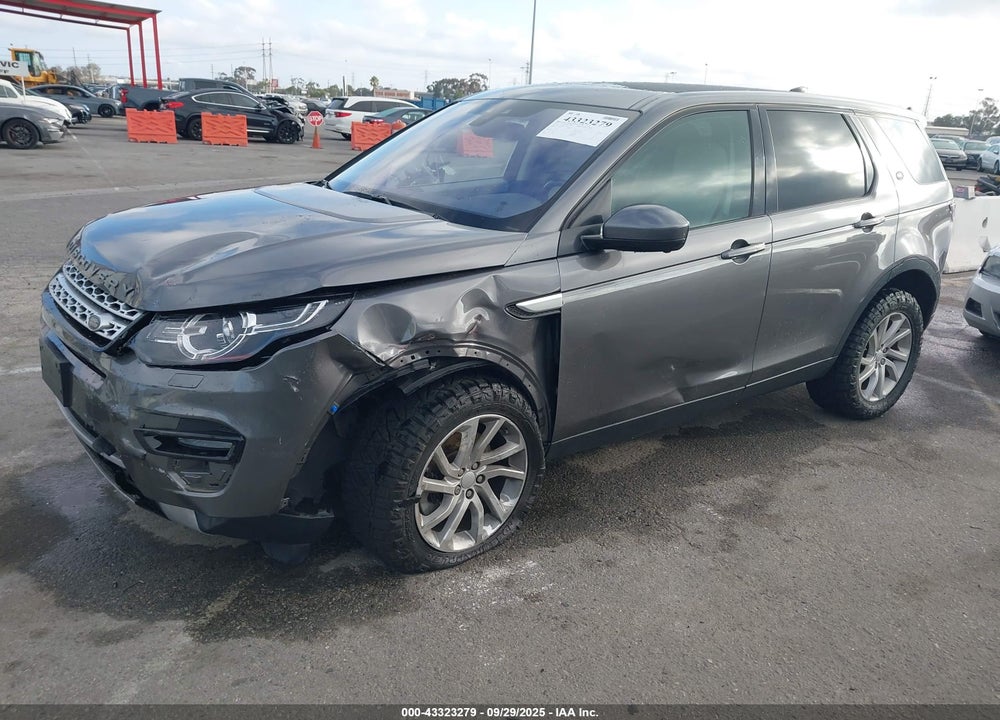 2018 LAND ROVER DISCOVERY SPORT HSE VIN: SALCR2RX8JH745055