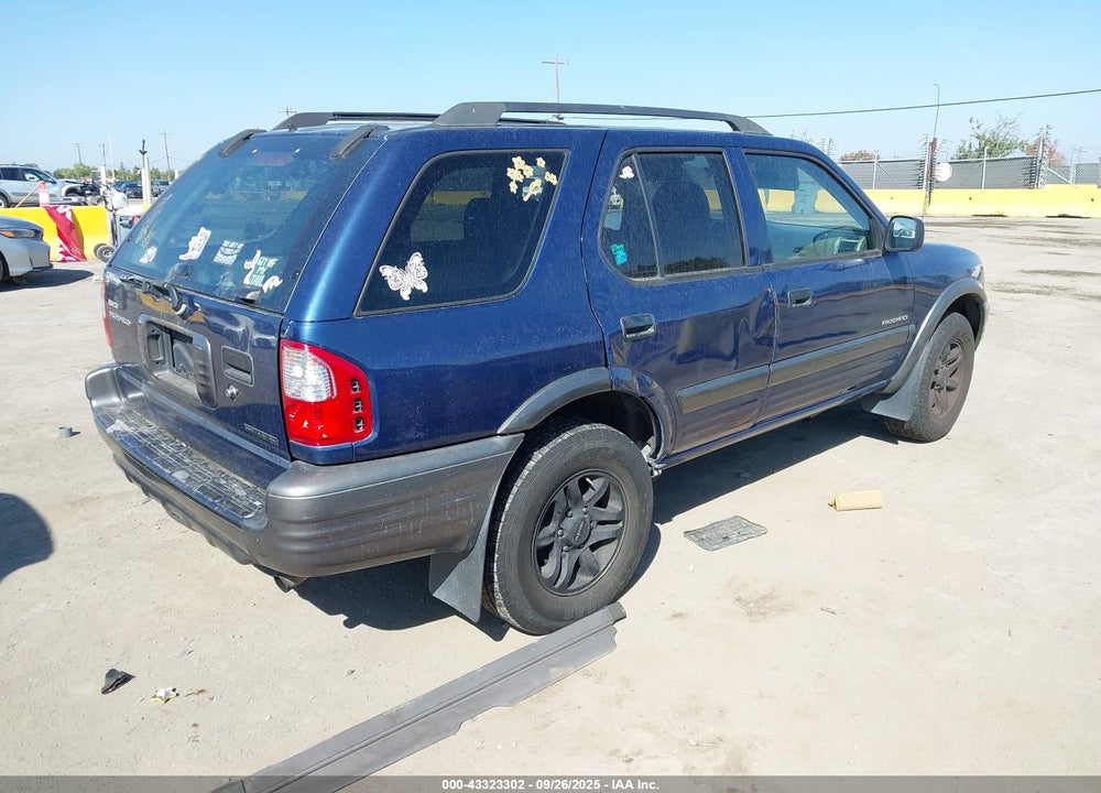 2004 ISUZU RODEO S 3.5L V6 VIN: 4S2CK58Y844304114