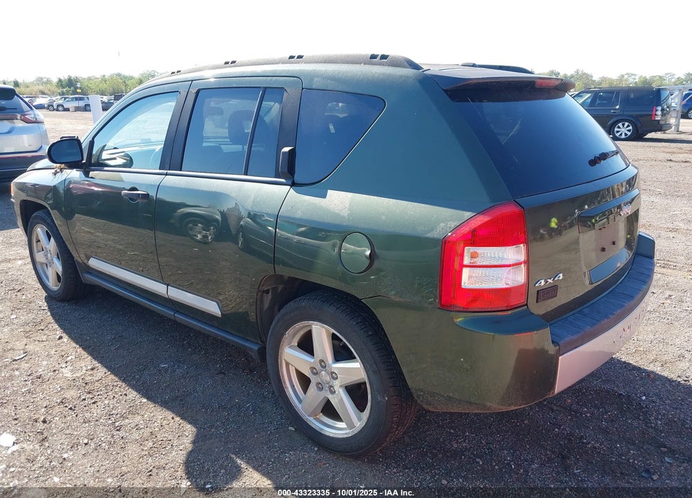 2007 JEEP COMPASS LIMITED VIN: 1J8FF57W97D395887